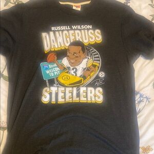 Steelers Black Graphic T-Shirt